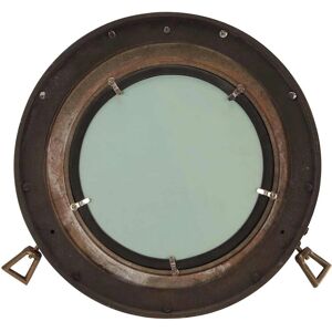 Vidaxl Brass Ø50 Cm Porthole Mirror Wall Hanging - Wall Mirror Vidaxl Brass Ø50 Cm Porthole Mirror Wall Hanging - Wall Mirror