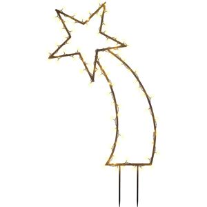 vidaXL Christmas Light Decoration Xmas Stake Light with Spikes Meteor 80 LEDs vidaXL Christmas Light Decoration Xmas Stake Light with Spikes Meteor 80 LEDs