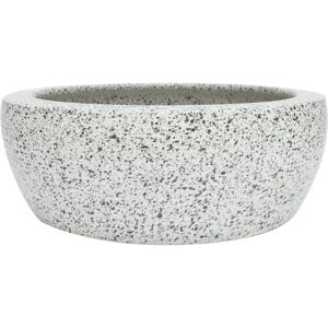 vidaXL Grey Round Ceramic Bathroom Sink - Bathroom Countertop Basin vidaXL Grey Round Ceramic Bathroom Sink - Bathroom Countertop Basin