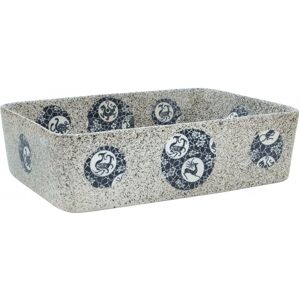 vidaXL Multicolour Rectangular Bathroom Sink - Bathroom Fixture vidaXL Multicolour Rectangular Bathroom Sink - Bathroom Fixture