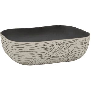 Lavabo encimera gris noir rectangle 48x37,5x13,5cm vidaXL - Lavabo - Publicité Lavabo encimera gris noir rectangle 48x37,5x13,5cm vidaXL - Lavabo - Publicité