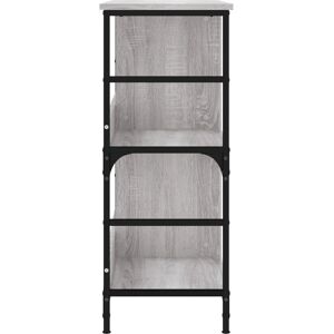 vidaXL 835247 Grey Sonoma Living Room Bookcase - Living room bookcase vidaXL 835247 Grey Sonoma Living Room Bookcase - Living room bookcase