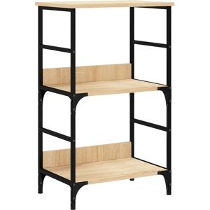 vidaXL 835265 Sonoma Eiche Bücherregal - Bücherregal, Braun, 50x33x82 cm vidaXL 835265 Sonoma Eiche Bücherregal - Bücherregal, Braun, 50x33x82 cm