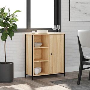 vidaXL Sonoma Oak Sideboard - Storage Cupboard Highboard Furniture vidaXL Sonoma Oak Sideboard - Storage Cupboard Highboard Furniture