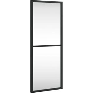 vidaXL Schwarzer Rechteckspiegel - 20x50 cm vidaXL Schwarzer Rechteckspiegel - 20x50 cm