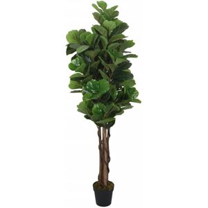 vidaXL Artificial Fiddle Leaf Fig Tree - 180 cm Green vidaXL Artificial Fiddle Leaf Fig Tree - 180 cm Green