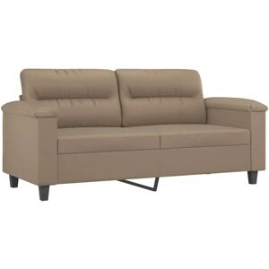 Vidaxl 2-Sitzer Sofa Kunstleder Cappuccino - Sofa Vidaxl 2-Sitzer Sofa Kunstleder Cappuccino - Sofa