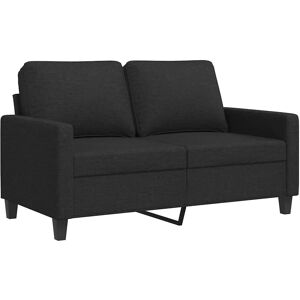 Maisonchic 2-personers Sofa Sort Tæppe 120cm - Sofa Maisonchic 2-personers Sofa Sort Tæppe 120cm - Sofa