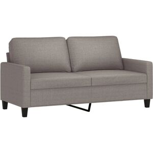 Vidaxl - Sofa - Grå Taupe Stof 140cm Vidaxl - Sofa - Grå Taupe Stof 140cm
