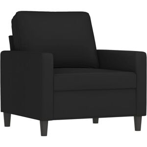vidaXL Zwart fluwelen fauteuil - Fauteuil vidaXL Zwart fluwelen fauteuil - Fauteuil