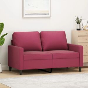 MAISONCHIC - Canapé 2 places en velours - Vin rouge - Sofa MAISONCHIC - Canapé 2 places en velours - Vin rouge - Sofa