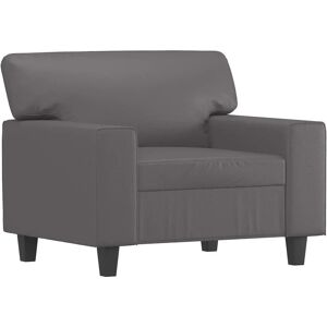 vidaXL Fauteuil Gris 60cm - Armchair vidaXL Fauteuil Gris 60cm - Armchair