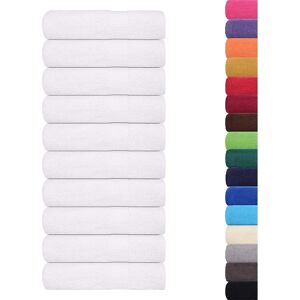 vidaXL Towels 10 pcs White 50x100 cm - Towels vidaXL Towels 10 pcs White 50x100 cm - Towels