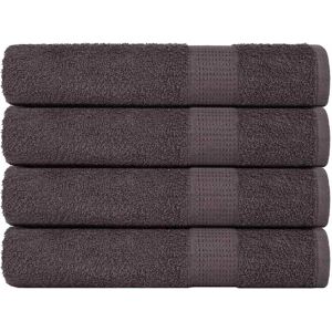 vidaXL Sauna Towels - 4 pcs, Anthracite, 80x200 cm, 360 g/m² vidaXL Sauna Towels - 4 pcs, Anthracite, 80x200 cm, 360 g/m²