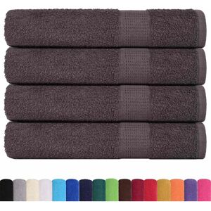 vidaXL Sauna Towels - 4 pcs, Anthracite, 80x200 cm, 360 g/m² vidaXL Sauna Towels - 4 pcs, Anthracite, 80x200 cm, 360 g/m²