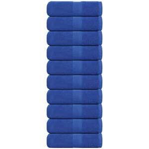 vidaXL Guest Towels - 10 pcs Blue - 30x50 cm - Cotton vidaXL Guest Towels - 10 pcs Blue - 30x50 cm - Cotton