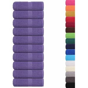 vidaXL Saippuapyyhkeet 10 kpl. Violetti - Puuvillainen pyyhe vidaXL Saippuapyyhkeet 10 kpl. Violetti - Puuvillainen pyyhe
