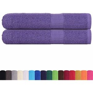 vidaXL Sauna Towels 80x200cm Purple - Hygienic & Absorbent vidaXL Sauna Towels 80x200cm Purple - Hygienic & Absorbent
