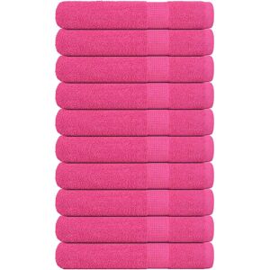 vidaXL Prosoape 10 buc. Roz 100x200 cm 360 g/m² 100% bumbac - Prosoape vidaXL Prosoape 10 buc. Roz 100x200 cm 360 g/m² 100% bumbac - Prosoape