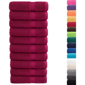 vidaXL Premium Bath Towels SOLUND 10 Pcs - Bath Towels vidaXL Premium Bath Towels SOLUND 10 Pcs - Bath Towels