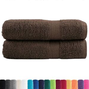 vidaXL Premium Sauna Towels Absorbent Bath Towel 2 pcs - Towels vidaXL Premium Sauna Towels Absorbent Bath Towel 2 pcs - Towels