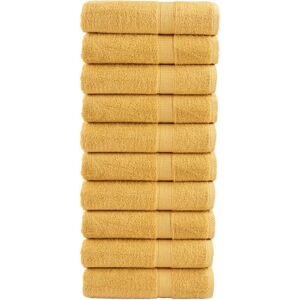 vidaXL Premium SOLUND Gold Towels - Bath Towel vidaXL Premium SOLUND Gold Towels - Bath Towel