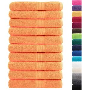 vidaXL Premium Orange 100x200cm Towels - Bath & Sauna vidaXL Premium Orange 100x200cm Towels - Bath & Sauna