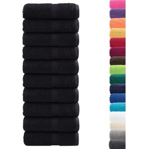 vidaXL Black Premium Soap Towels SOLUND - Soap Towels vidaXL Black Premium Soap Towels SOLUND - Soap Towels