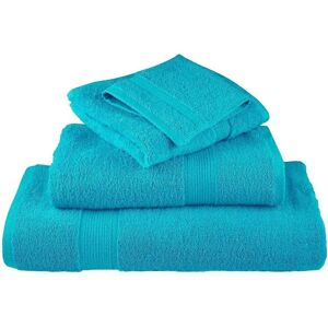 vidaXL Solund Premium Shower Towels - 70x140cm - Blue vidaXL Solund Premium Shower Towels - 70x140cm - Blue