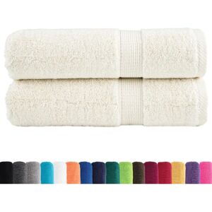 vidaXL Premium Sauna Towels Grey - Towels vidaXL Premium Sauna Towels Grey - Towels