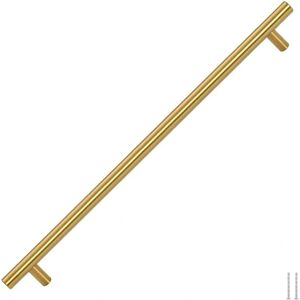 vidaXL Poignées d'armoire 20 pièces Doré 480 mm Acier inoxydable - Poignées meubles vidaXL Poignées d'armoire 20 pièces Doré 480 mm Acier inoxydable - Poignées meubles