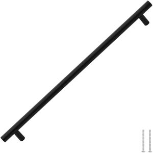 vidaXL Cabinet Handles 20 pcs. Black 480 mm Stainless Steel - Cabinet Handles vidaXL Cabinet Handles 20 pcs. Black 480 mm Stainless Steel - Cabinet Handles
