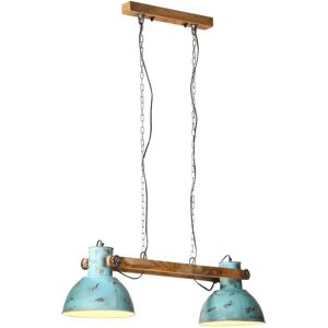 vidaXL Industrielle Deckenlampe - Blau 85x28x109 cm vidaXL Industrielle Deckenlampe - Blau 85x28x109 cm