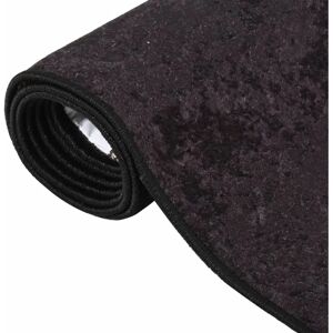 vidaXL Rug 120x170 cm Washable Anthracite Non-slip Floor Carpet - Rug vidaXL Rug 120x170 cm Washable Anthracite Non-slip Floor Carpet - Rug