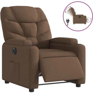 VidaXL Accentstol - Elektrisk recliner, Brun, Stof VidaXL Accentstol - Elektrisk recliner, Brun, Stof
