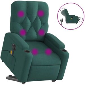 vidaXL Accentstoel met Massage - Groen vidaXL Accentstoel met Massage - Groen