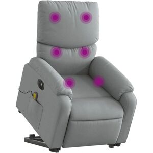 vidaXL Elektrisk lænestol med lift og massage vidaXL Elektrisk lænestol med lift og massage