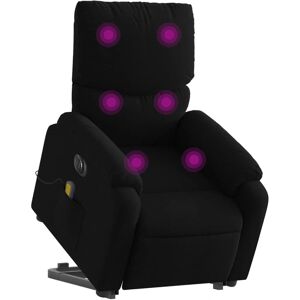 vidaXL Elektrisk massage stol med løftefunktion - Sort - Massage Stol vidaXL Elektrisk massage stol med løftefunktion - Sort - Massage Stol