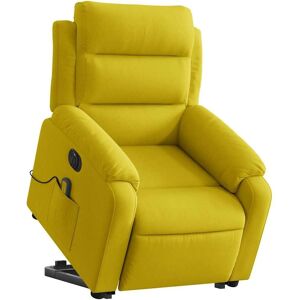 Vidaxl Gelb Samtvel Elektrischer Relaxsessel mit Massage - Komfort & Hebefunktion Vidaxl Gelb Samtvel Elektrischer Relaxsessel mit Massage - Komfort & Hebefunktion