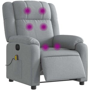 vidaXL Elektrischer Relaxsessel mit Massage - Atmungsaktiver Stoff vidaXL Elektrischer Relaxsessel mit Massage - Atmungsaktiver Stoff
