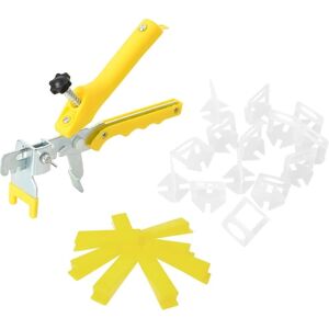 vidaXL Tegelnivelleringssysteem - 250 wiggen 500 klemmen - Tegelset vidaXL Tegelnivelleringssysteem - 250 wiggen 500 klemmen - Tegelset