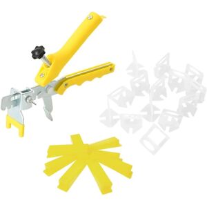 Système de nivellement des carreaux vidaXL - 250 cales, 500 clips, pince de nivellement Système de nivellement des carreaux vidaXL - 250 cales, 500 clips, pince de nivellement
