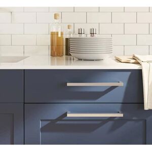 vidaXL Silver 224 mm 5 pcs Cabinet Handles Door Handles Furniture Drawer Pulls - Cabinet Handles vidaXL Silver 224 mm 5 pcs Cabinet Handles Door Handles Furniture Drawer Pulls - Cabinet Handles