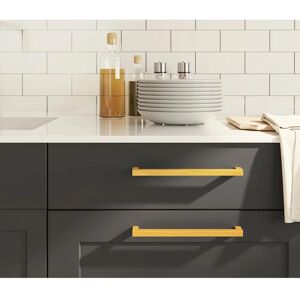 vidaXL Gold Cabinet Handles - 224 mm, 5 pcs vidaXL Gold Cabinet Handles - 224 mm, 5 pcs