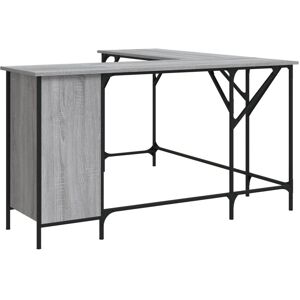 vidaXL 837600 Desk - Engineered Wood - Grey Sonoma - Office Desk vidaXL 837600 Desk - Engineered Wood - Grey Sonoma - Office Desk