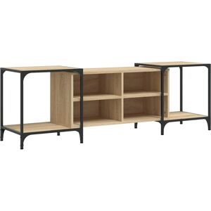 vidaXL Sonoma Oak 153x37x50 cm TV Cabinet - Engineered Wood vidaXL Sonoma Oak 153x37x50 cm TV Cabinet - Engineered Wood