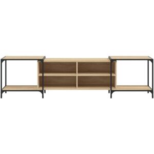 vidaXL TV cabinet Sonoma oak 203x37x50 cm - TV cabinet vidaXL TV cabinet Sonoma oak 203x37x50 cm - TV cabinet
