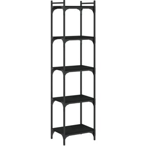 vidaXL Black 5-Tier Bookcase - Book Storage Furniture vidaXL Black 5-Tier Bookcase - Book Storage Furniture