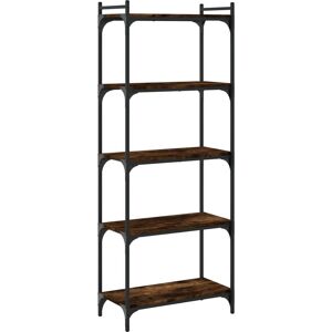 vidaXL 837659 Räuchereiche Bücherregal - Wohnzimmeraufbewahrung vidaXL 837659 Räuchereiche Bücherregal - Wohnzimmeraufbewahrung