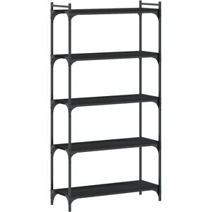 vidaXL Bookcase 5-Tier Black 80x30x154 cm - Bookcase vidaXL Bookcase 5-Tier Black 80x30x154 cm - Bookcase